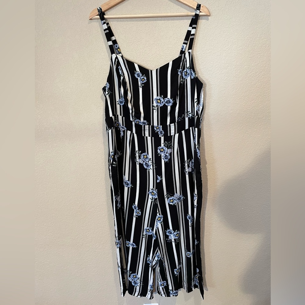 Torrid Challis Culotte Jumpsuit